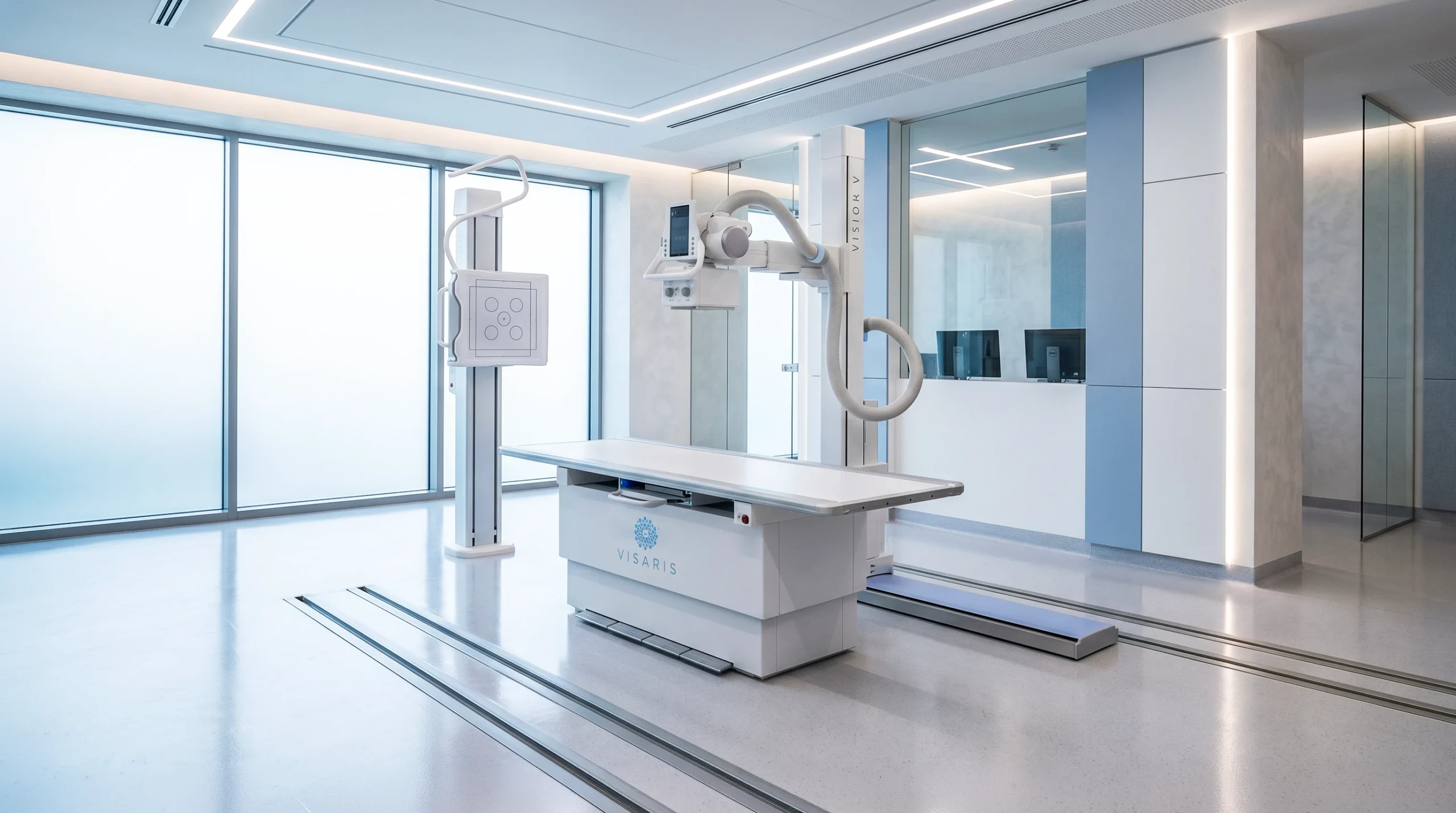 Sala de radiografía digital con sistema Visaris Vision V